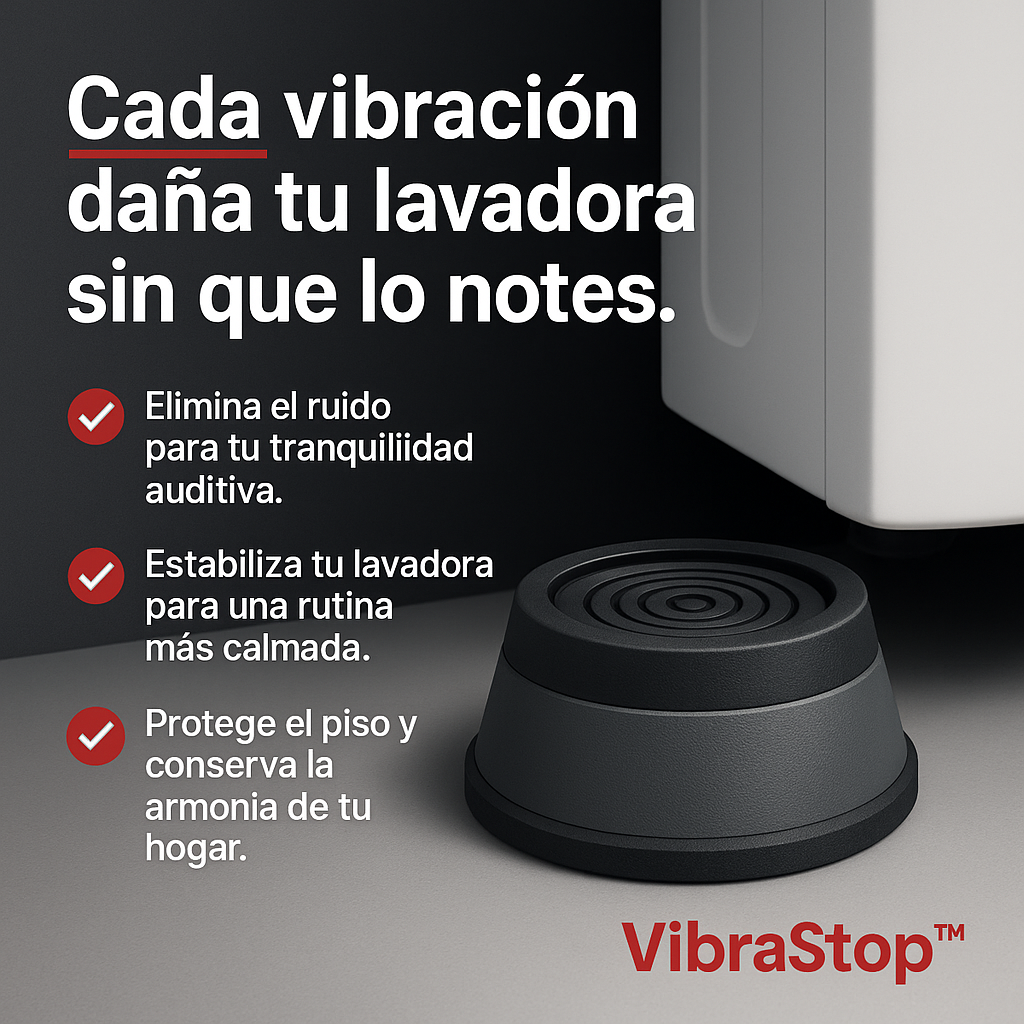 Kit 4x VibraStop™ – Más protección, mismo precio